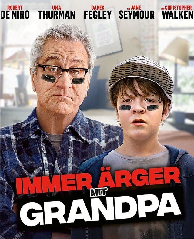 Plakat: Immer Ärger mit Grandpa